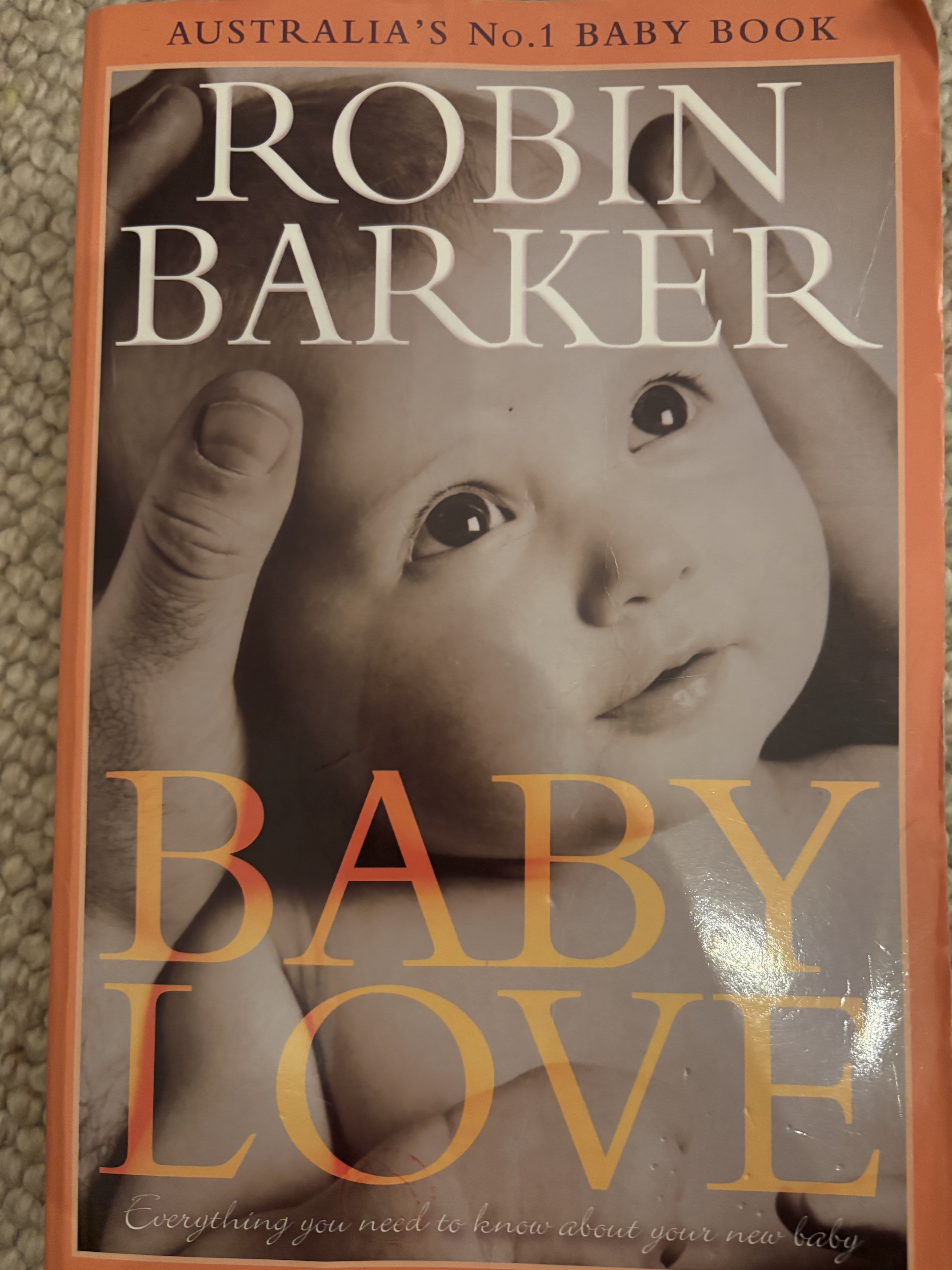 Baby Love parenting book by Robin Barker.